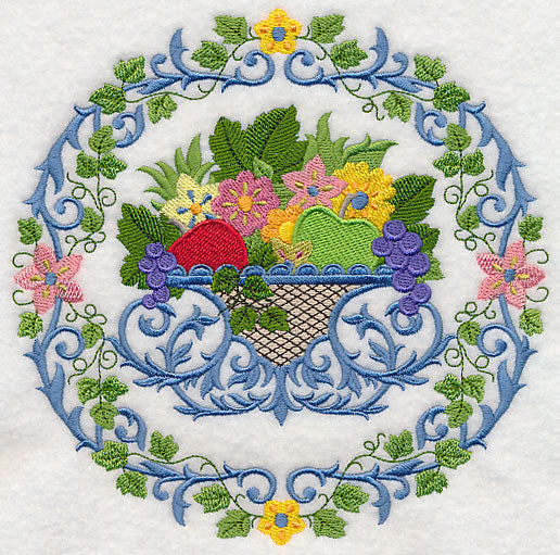 Bountiful Elegance Basket and Wreath