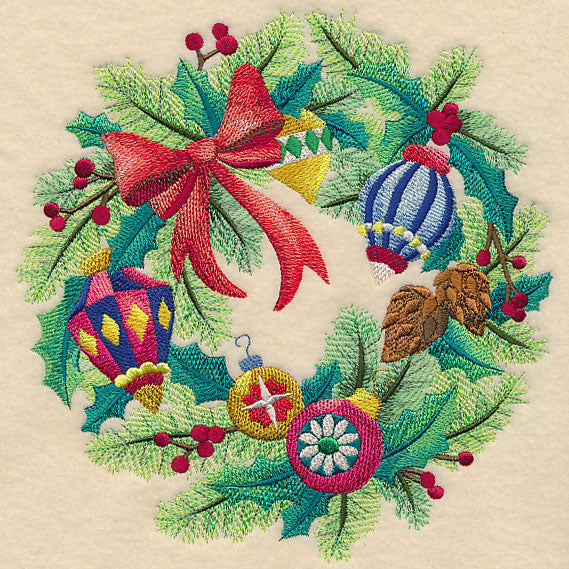 Antique Adornments Wreath