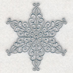 Shimmering Filigree Snowflake