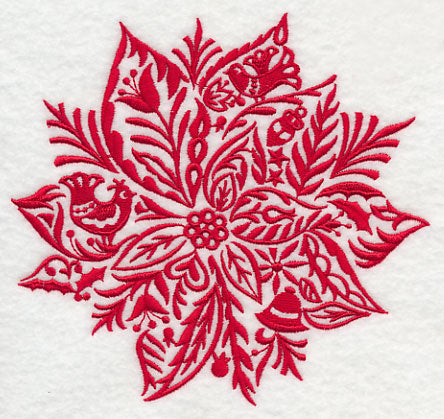 Scandinavian Christmas Poinsettia