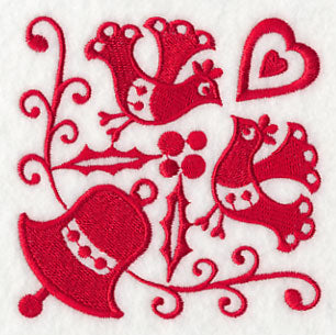 Scandinavian Christmas Bell Corner