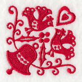 Scandinavian Christmas Bell Corner