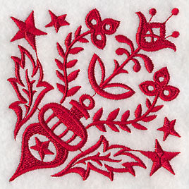 Scandinavian Christmas Ornament Corner