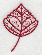 Cottonwood Leaf in Flight