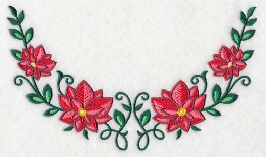 Poinsettia Neckline (Crewneck)