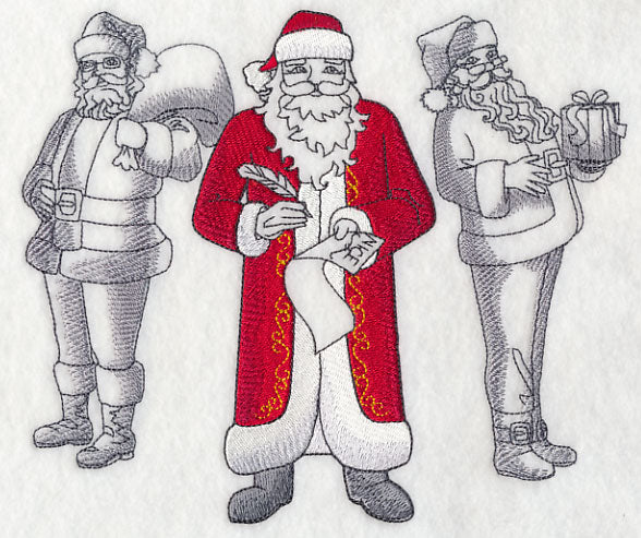 Santa Claus Fashion Plate