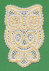 Owl (Battenburg Lace)