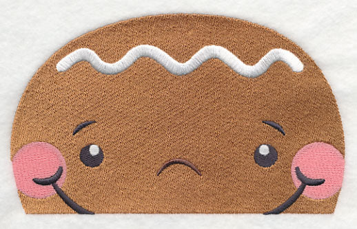 Peeking Gingerbread Boy