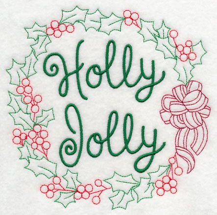 Holly Jolly Wreath