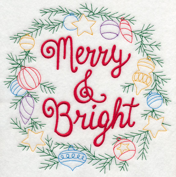 Merry & Bright Wreath