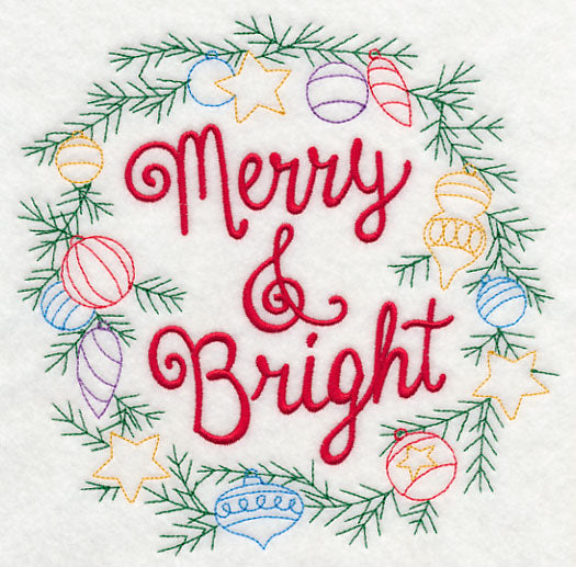 Merry & Bright Wreath