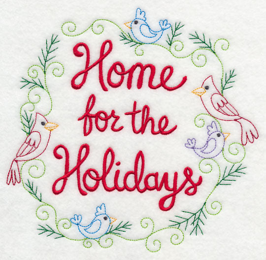 Home for the Holidays Wreath