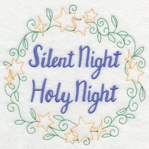 Silent Night, Holy Night Wreath