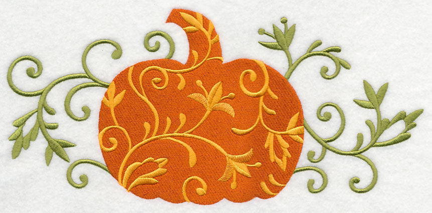 Elegant Filigree Pumpkin