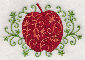 Elegant Filigree Apple