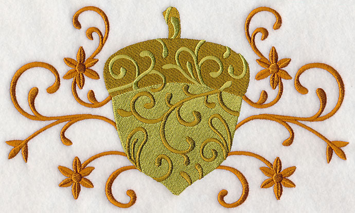 Elegant Filigree Acorn