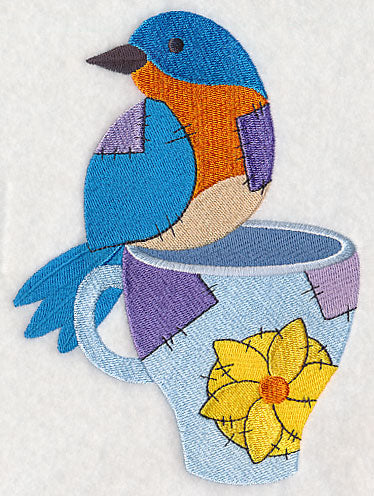 Crafty Bird with Mug