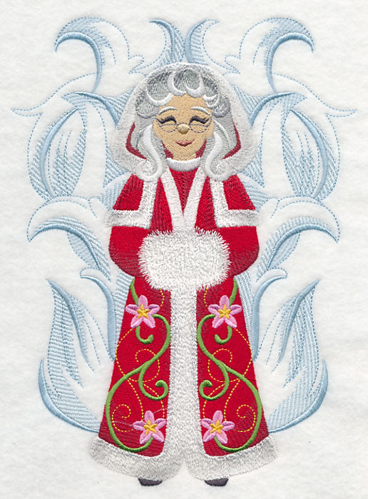 Mrs. Claus with Frosty Baroque