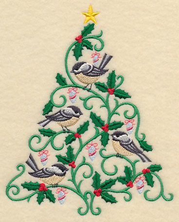 O Christmas Tweet - Chickadees