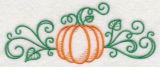 Pumpkin with Filigree