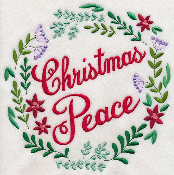 Christmas Peace Wreath