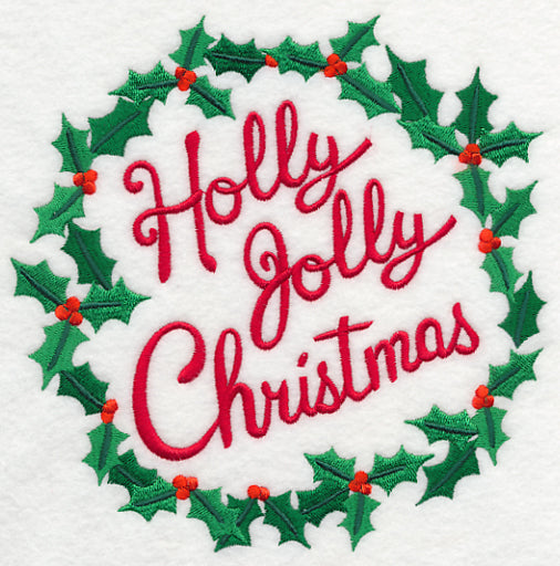 Holly Jolly Christmas Wreath