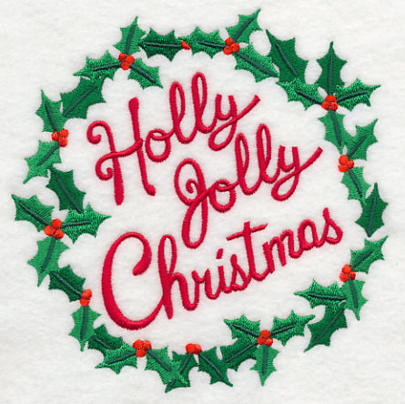 Holly Jolly Christmas Wreath