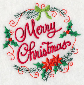 Merry Christmas Wreath