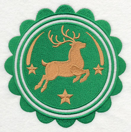 Christmas Reindeer Stamp