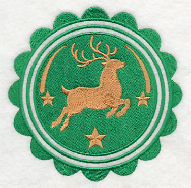 Christmas Reindeer Stamp