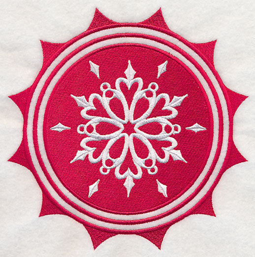 Christmas Snowflake Stamp