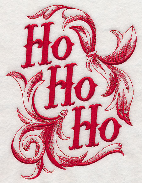 Ho Ho Ho with Baroque Flourish