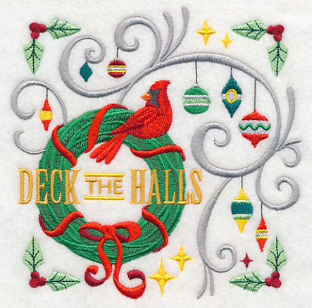 Deck the Halls Square