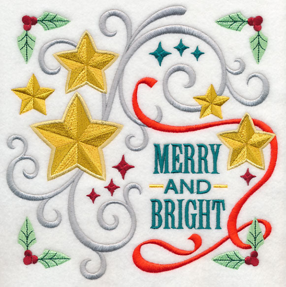 Merry and Bright Square