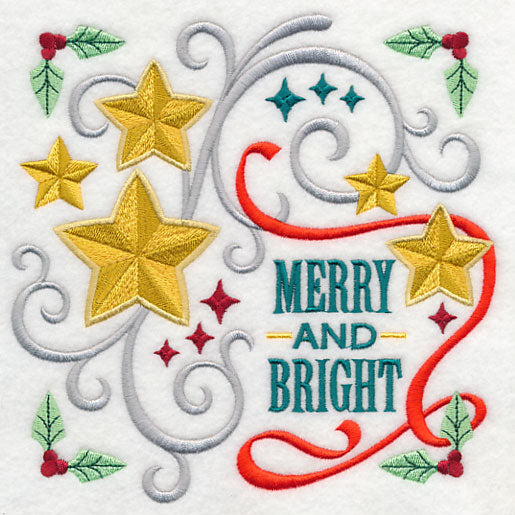 Merry and Bright Square
