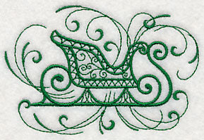 Inky Christmas Sleigh