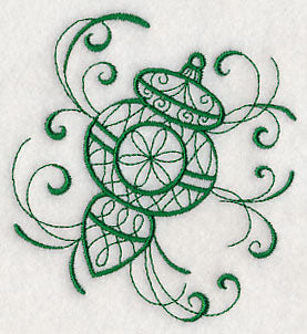 Inky Christmas Ornament 2