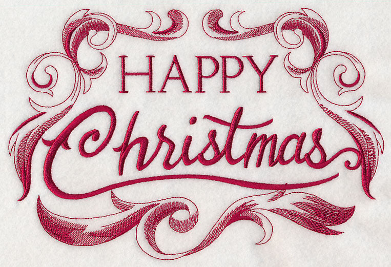 Happy Christmas with Baroque Flourish