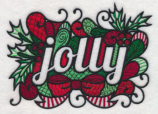 Christmas Jolly (Blackwork)