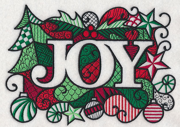 Christmas Joy (Blackwork)