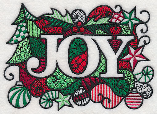 Christmas Joy (Blackwork)