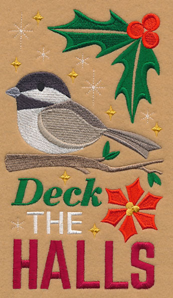 Deck the Halls with Chickadee