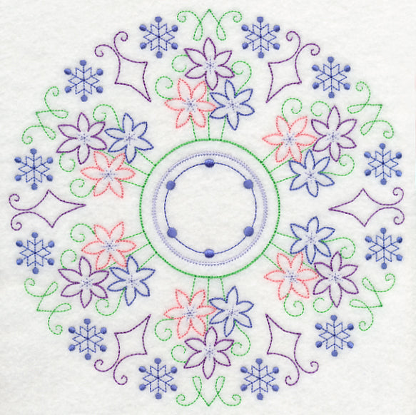 Kaleidoscope of Crocuses (Vintage)