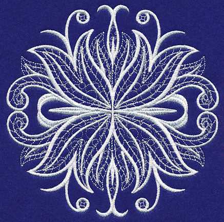 Beauty and Grace Flourish (Whitework)