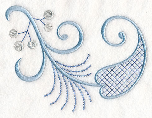 Elegant Winter Flourish