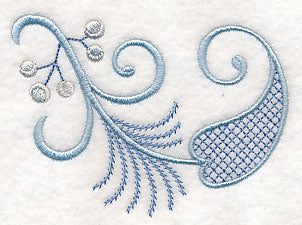 Elegant Winter Flourish