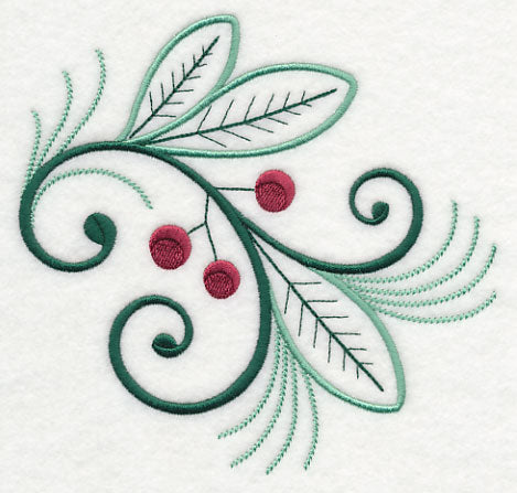 Elegant Winter Greenery Flourish