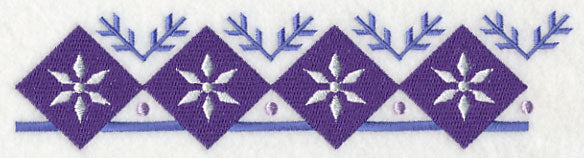 Nordic Winter Flower Border