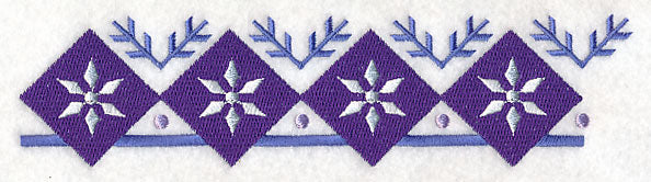 Nordic Winter Flower Border