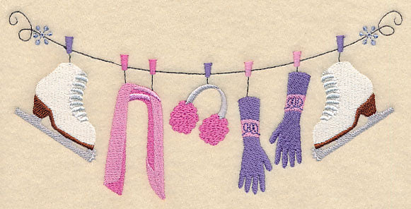 Figure Skating Clothesline